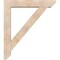 Ekena Millwork Traditional Slat Smooth Bracket w/ Offset Brace, Douglas Fir, 7 1/2"W x 42"D x 48"H BKT0806X42X48TRA06SDF - alternate 4